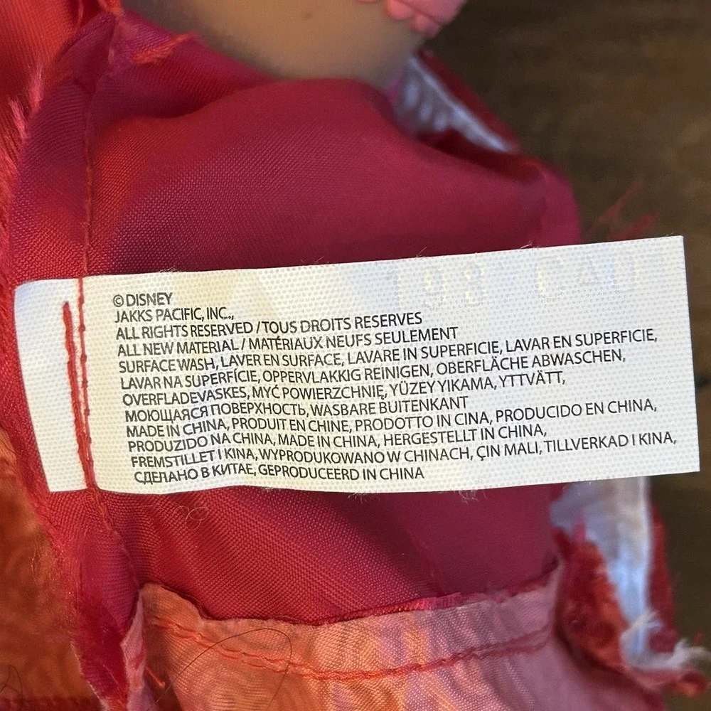 Disney Elena Of Avalor Doll 2017 Red Dress Posable‎ 14 inches